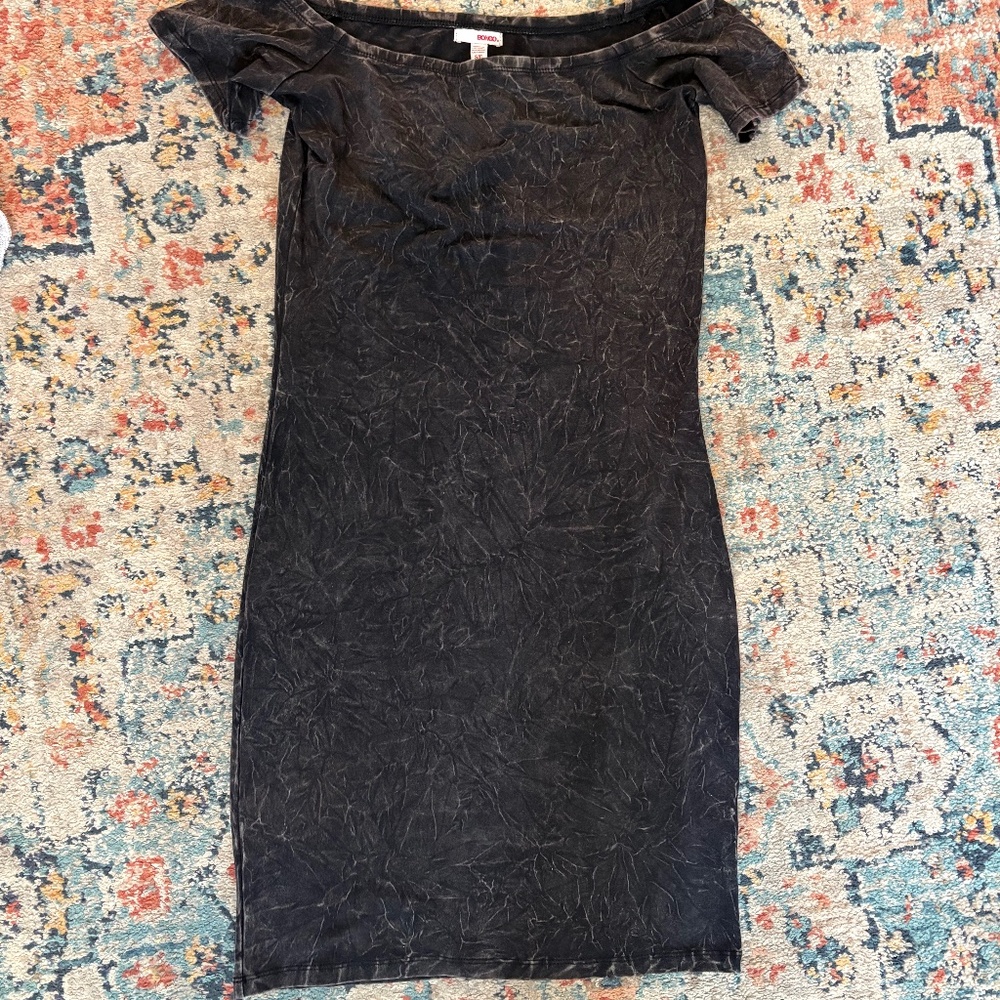 BONGO off-the-shoulder bodycon dress